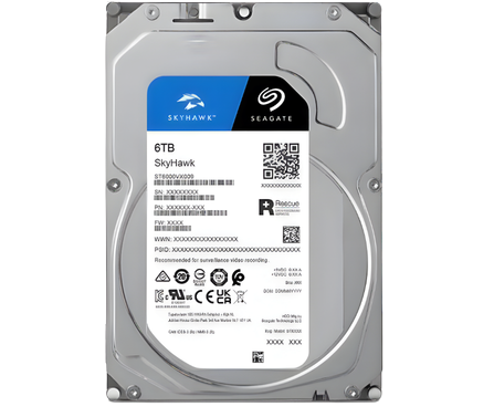 SEAGATE SKYHAWK 6TB 3.5" SURVEILLANCE HDD