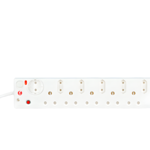 11‑PORT SURGE MULTIPLUG WITH INDIVIDUAL SWITCHES