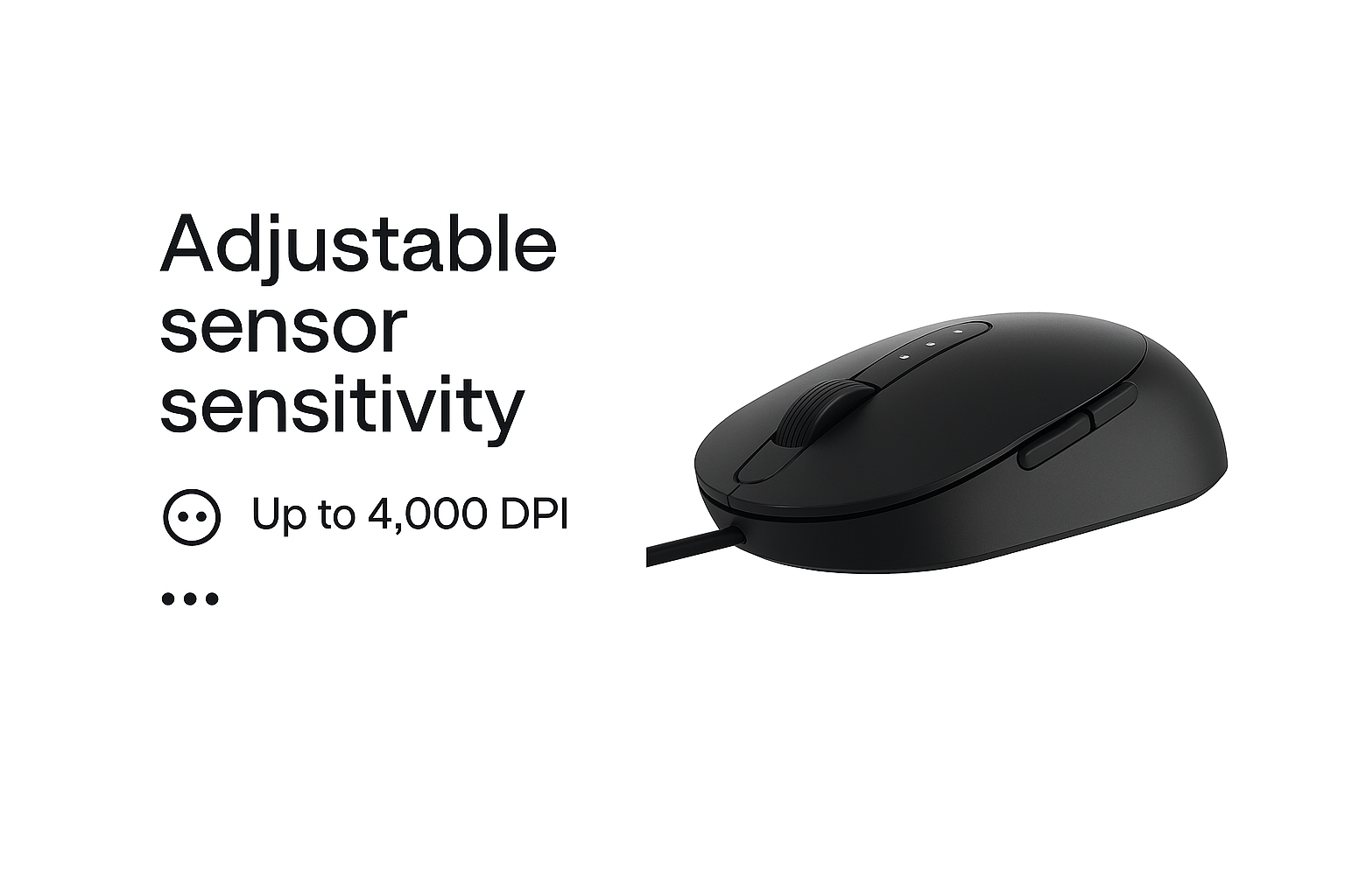 DELL PRO WIRED MOUSE - Image 3