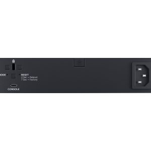 Dell Networking X1018 Smart Web Managed Switch/ 16x 1GbE and 2x 1GbE SFP ports Lifetime Limited Hardware Warranty Minimum Warranty ( add 575 BBEE to make the switch rackmountable ) SKU: 210-AEIK