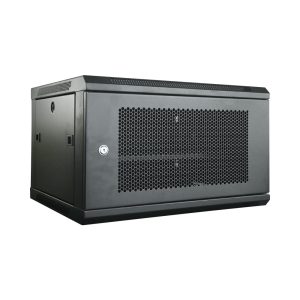 LinkQnet Single Section 600 × 450mm Wallbox with Mesh Front Door -Flat Packed(4U-15U)